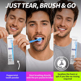 Alosalut Pre-Pasted Disposable Toothbrushes - Individually Wrapped Mini Travel Toothbrush with Floss - Pink (36 Pack)