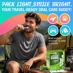Alosalut 76 Pack Pre-Pasted Disposable Toothbrushes - White - Product detail 1