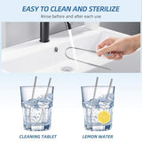 Alosalut 6 Pack Tongue Scrapers - Reusable & Easy to Clean Tongue Cleaner - Medical Grade Stainless  - Silver - U-Shaped (6 Count)